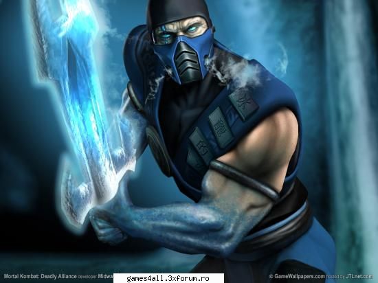 Mortal Kombat Deadly Alliance (PS2) - Mortal Kombat Deadly Alliance Sub Zero - Console
