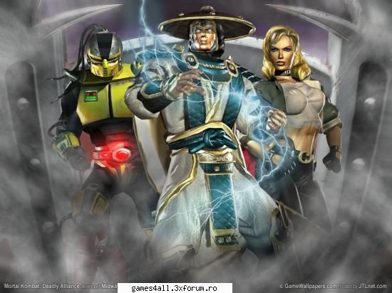 Mortal Kombat Deadly Alliance (PS2) - Mortal Kombat Deadly Alliance Rayden & Sonya - Console